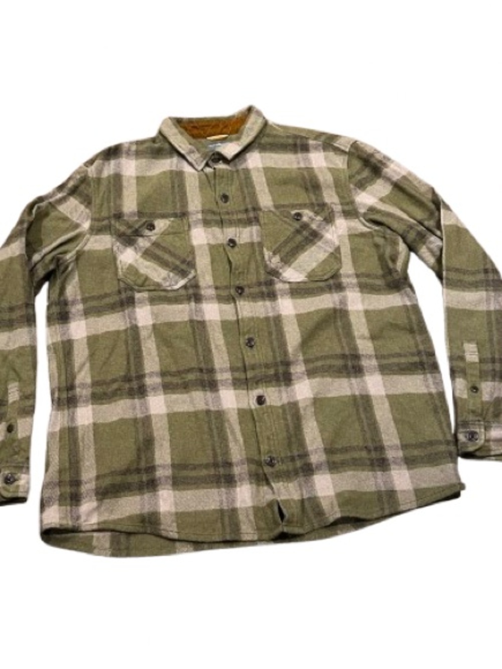 LL Bean Signature Slim Fit Flannel Shirt Long Sleeve Men’s Sz XL Gorpcore Plaid